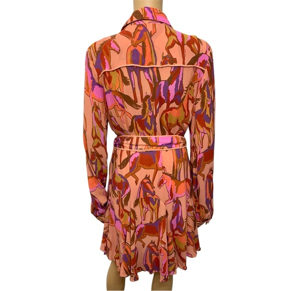 FARM Rio Multicolor Long Sleeve Dress - Picture 11 of 15